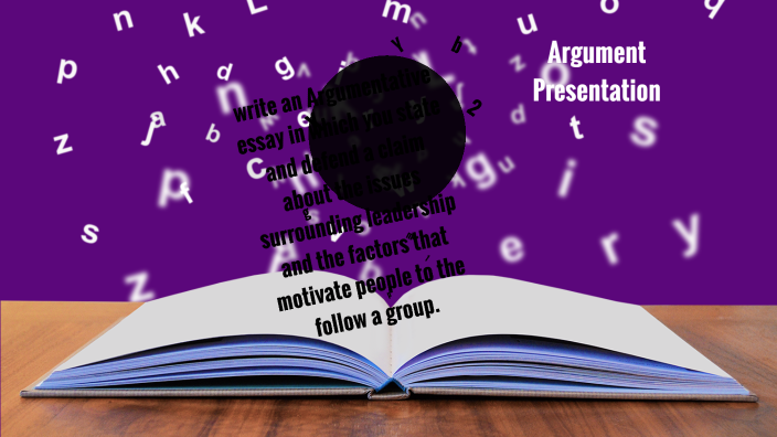 Argument Presentation by Lincoln Derby on Prezi