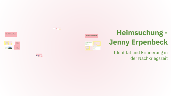 Heimsuchung - Jenny Erpenbeck by Franziska Hamann on Prezi