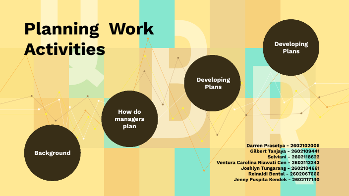 Planning Work Activities by Jenny Puspita on Prezi
