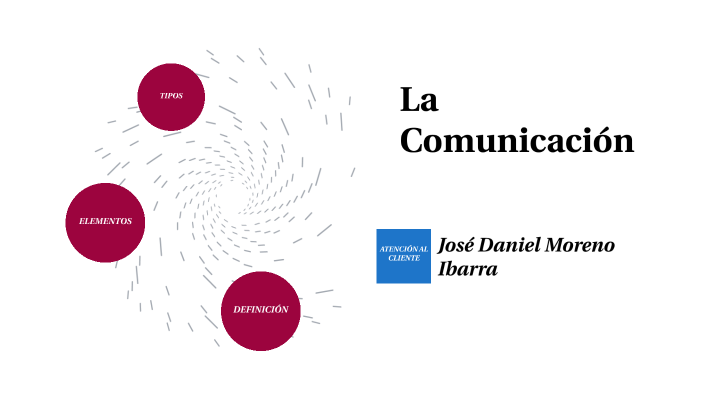 La Comunicación by JOSE DANIEL MORENO IBARRA on Prezi