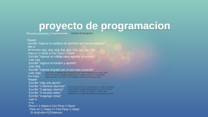 proyecto de programacion by keren madahi ruano conteras on Prezi