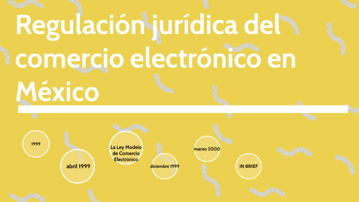 Línea de tiempo regulación jurídica del comercio electrónico en México by  MELANIE SOLEY GARRIDO MEZA