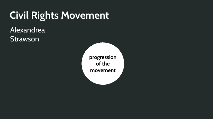 Progression of the Civil Rights Movement by alexandrea strawson on Prezi
