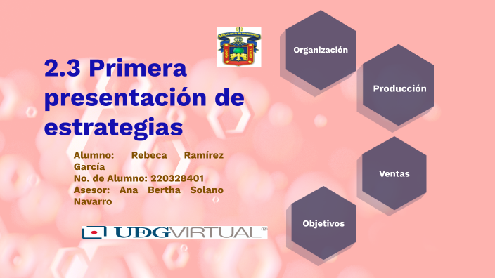 2.3 Primera presentación de estrategias by Rebeka Ramirez on Prezi