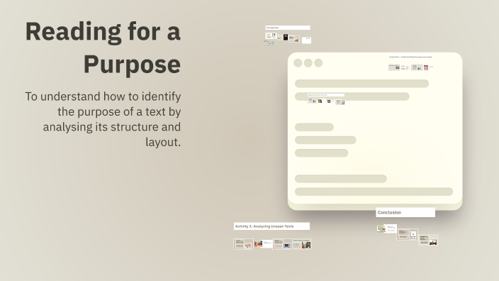 Reading for a Purpose by Sarah Grist on Prezi