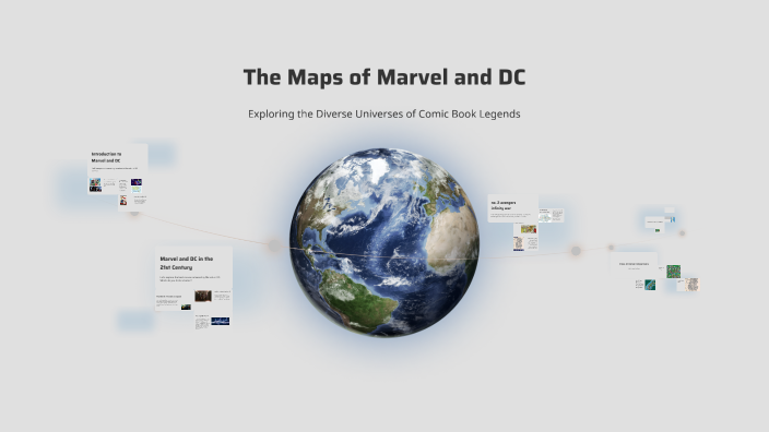 Marvel Region Map The Maps of Marvel and DC by Guled Yaqub on Prezi