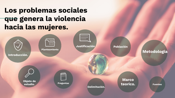 Los problemas sociales que genera la violencia hacia las mujeres by