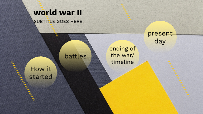 world war II by Kaylee Andrysczyk on Prezi