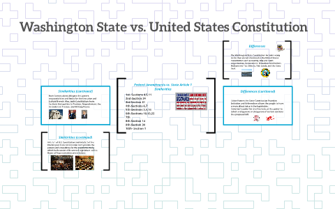 Washington State Vs. United States Constitution By Daelin Malizia On Prezi