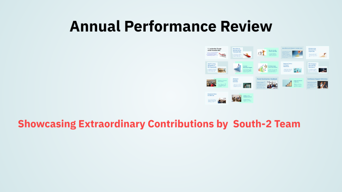 Annual Performance Review by Sameera Sam on Prezi