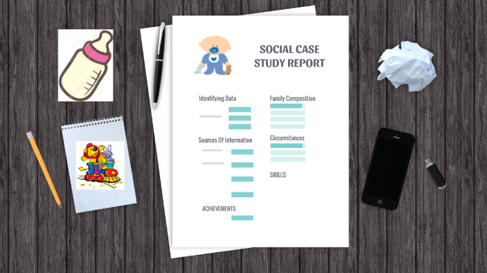 social case study report 4ps