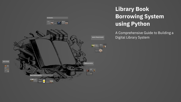 Library Book Borrowing System using Python by Haripriya on Prezi