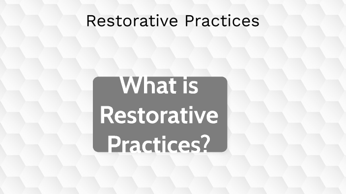 Restorative Practices 8 2022 by Timothy Curran on Prezi