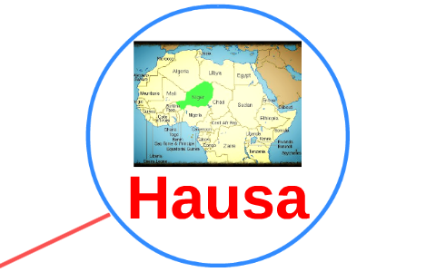 hausa language map