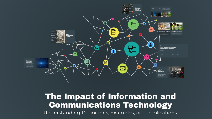 The Impact of Information and Communications Technology by broc bison ...