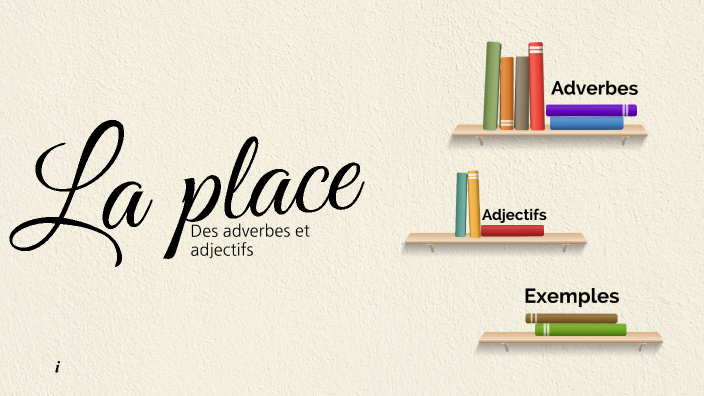 La Place Des Adverbes Et Adjectifs By Valquir Neto On Prezi