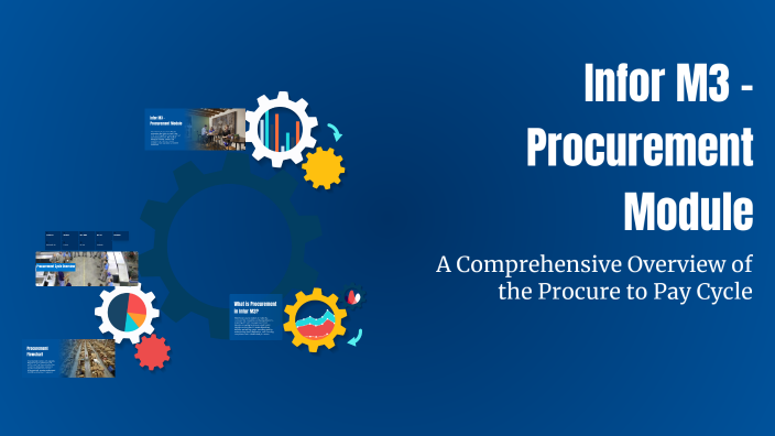Infor M3 – Procurement Module by Mai Zahran on Prezi