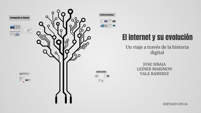 El internet y su evolución by JOSE DAVID SIBAJA DIEZ on Prezi