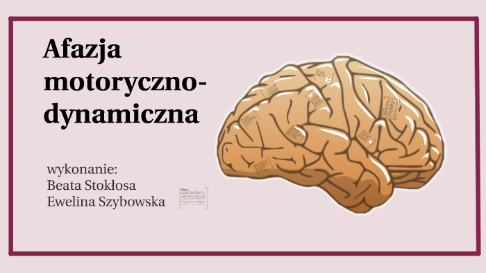 afazja motoryczna kod icd 10
