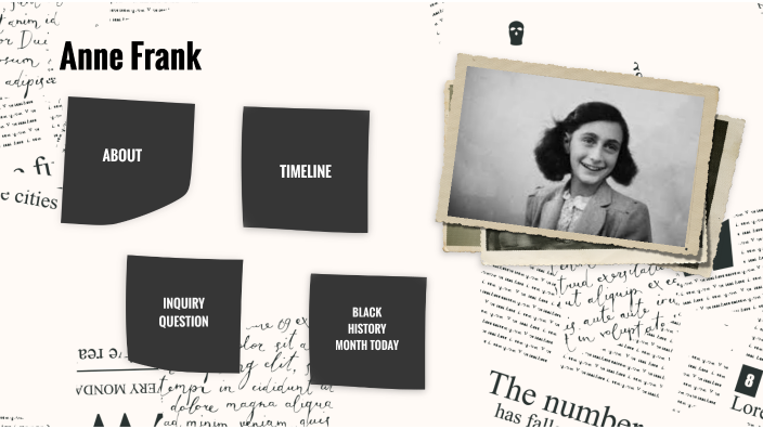 Anne Frank by Mahdi Aghahussaini on Prezi