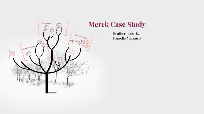 merck & company case study decision tree