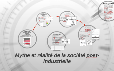 Mythe et réalité de la société postindustrielle by Tanguy NEVEU