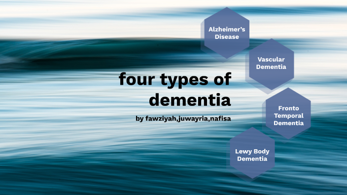 four types of dementia by fawziyah ali on Prezi