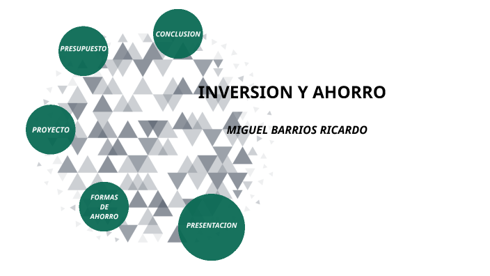 AHORRO Y INVERSION by ALEJANDRA MENDOZA on Prezi
