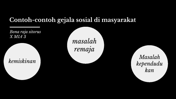 Contoh contoh Gejala Sosial di masyarakat by Bona Raja Sitorus on Prezi