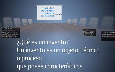 10 INVENTOS DEL HOMBRE by Estefania Garcia on Prezi