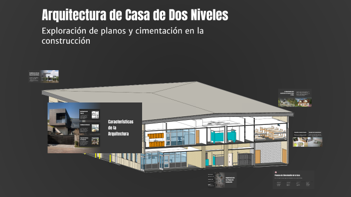 Arquitectura de Casa de Dos Niveles by Vicente Carrillo Dilan 5C_Dibujo ...