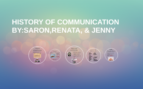 HISTORY OF COMMUNICATION by saron yared on Prezi