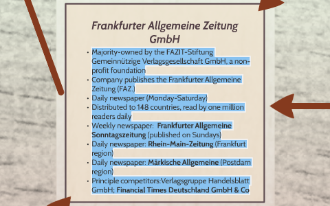Frankfurter Allgemeine Zeitung By Szonja Kakuk