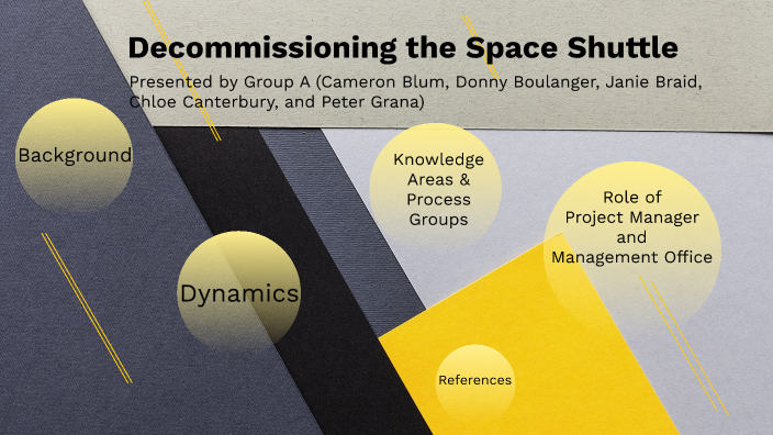 Project: Retiring the Space Shuttle Program by Donny Boulanger on Prezi