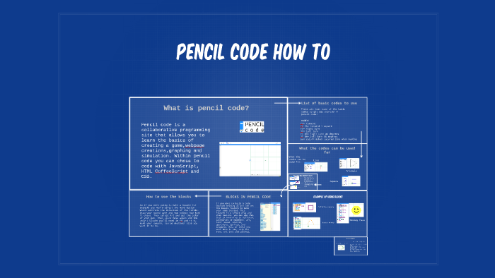 PENCIL CODE HOW TO by Fletcher Brown on Prezi