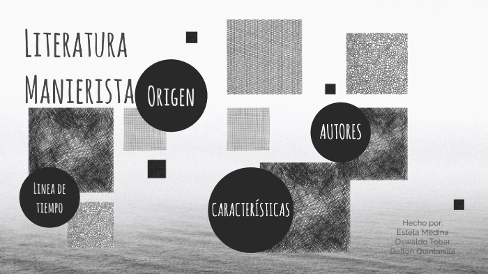 Caracteristicas del manierismo literario
