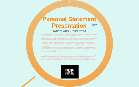 Personal Statement Presentation by C Oldham on Prezi