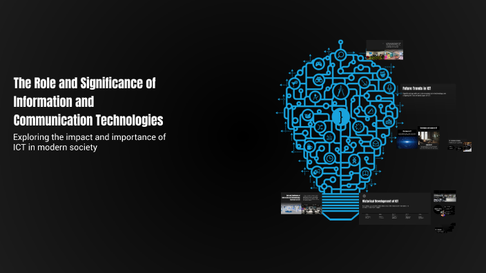 The Role and Significance of Information and Communication Technologies ...