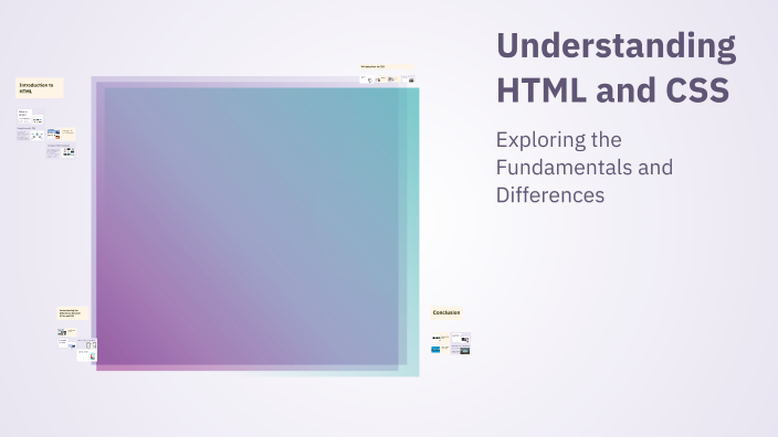 Understanding HTML and CSS by Ali Ahmed on Prezi
