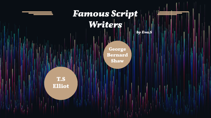 famous-script-writers-by-eva-shaw