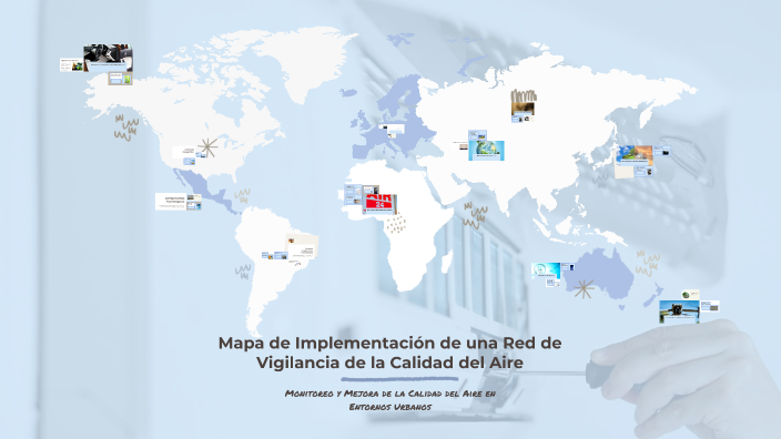 Mapa de Implementación de una Red de Vigilancia de la Calidad del Aire ...
