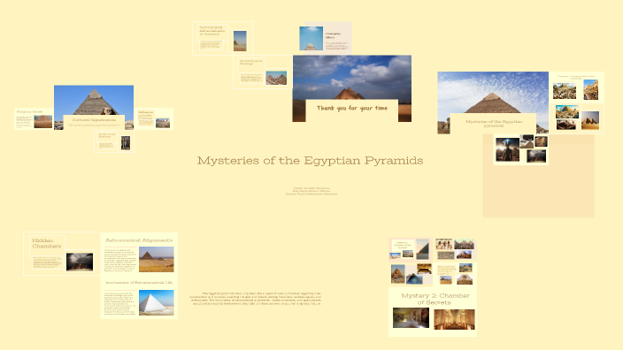 Mysteries of the Egyptian Pyramids by Liz Perafán on Prezi