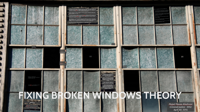 broken windows theory presentation