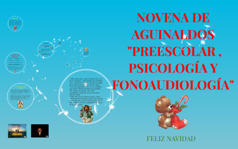 Novena De Aguinaldos Preescolar Y Pesonal De Apoyo By Crisrina Molina