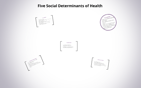 Five Social Determinants of Health by Jasmine A on Prezi