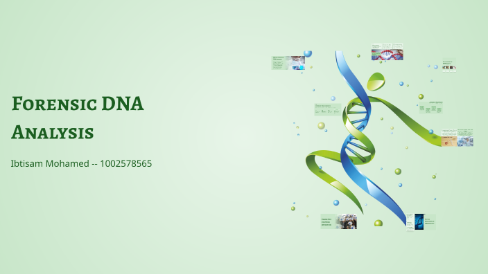 Forensic DNA Analysis by Ibtisam Abdirahman on Prezi