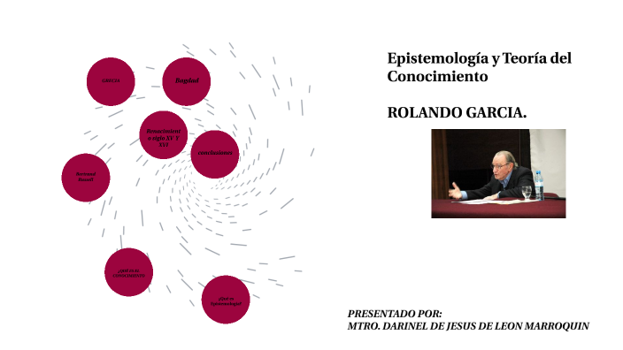 Epistemología y Teoría del Conocimiento ROLANDO GARCIA. by Darinel de