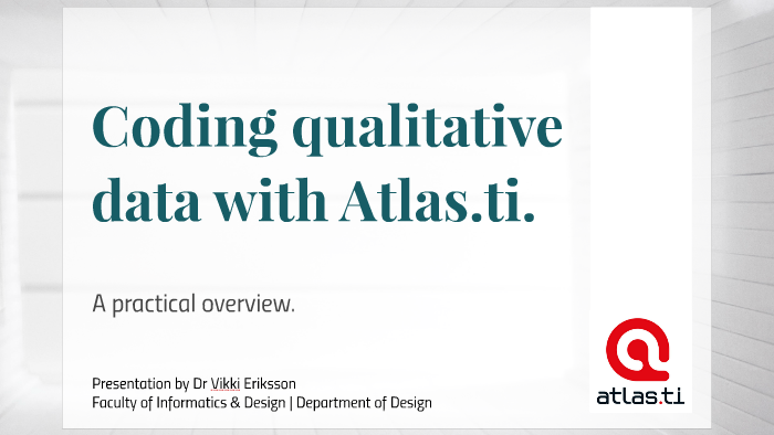 atlas ti qualitative data analysis