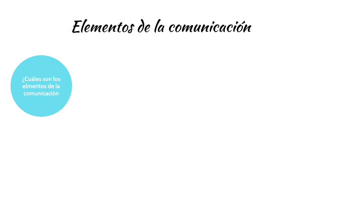 Elementos de la comunicación by Valeria Valentina Acuña Valera on Prezi