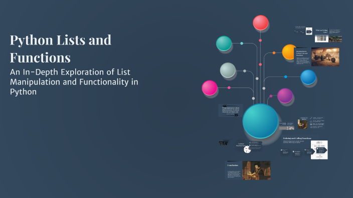 Python Lists and Functions by Roland Bogár on Prezi